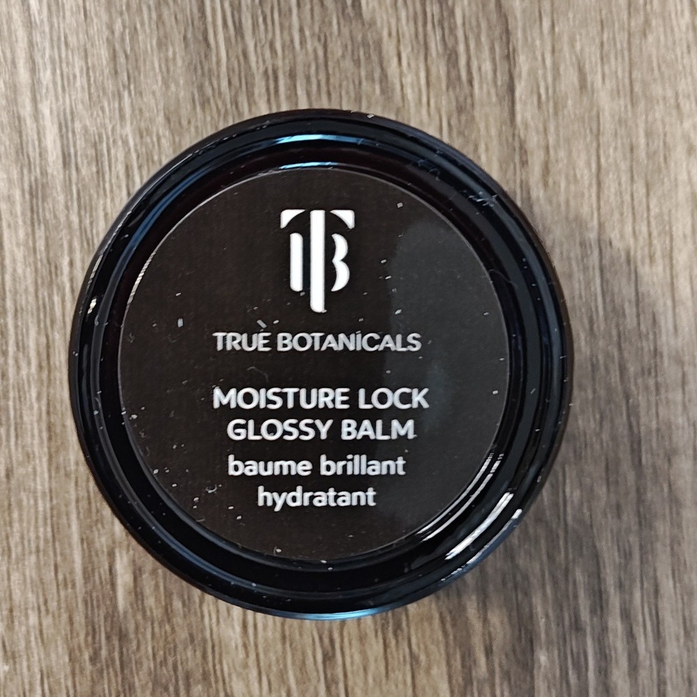 True Botanicals Moisture Lock Glossy Balm .14oz Clear Hydrating Lip Treatment